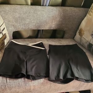 Yogalicious Black Athletic Shorts